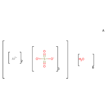 Aluminium sulphate hydrate