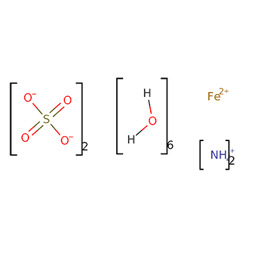 Ammonium ferrous sulphate hexahydrate