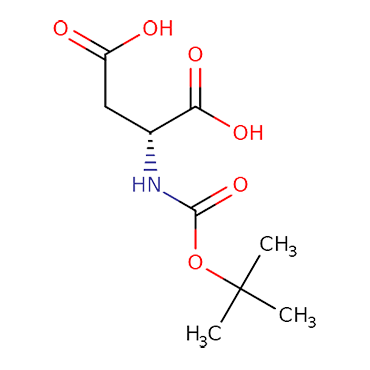 N-Boc-D-aspartic acid, 98%