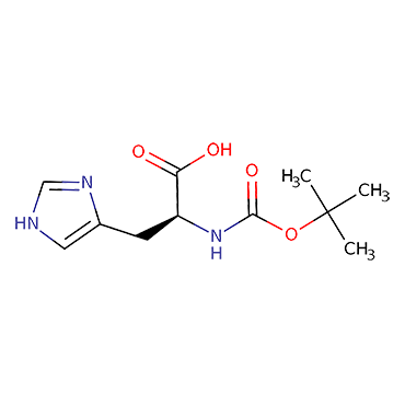 Nα-Boc-L-histidine, 99% 