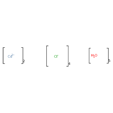 Cadmium chloride hemi(pentahydrate)