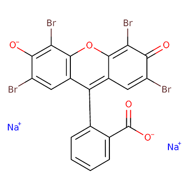 Eosin (Tetrabromofluorescein sodium salt)