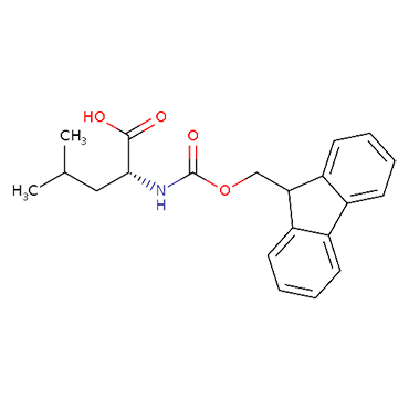 N-Fmoc-D-leucine, 98%