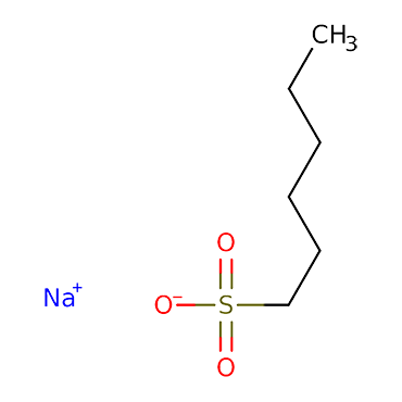 1-Hexane sulphonic acid sodium salt anhydrous 