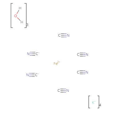 Potassium ferrocyanide trihydrate