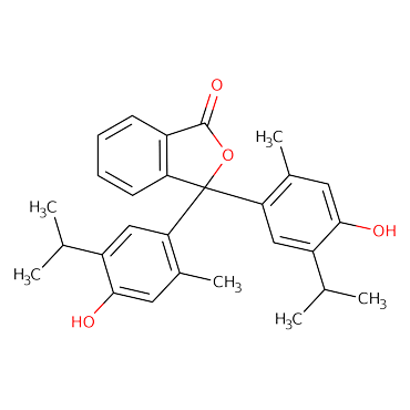 Thymolphthalein indicator powder