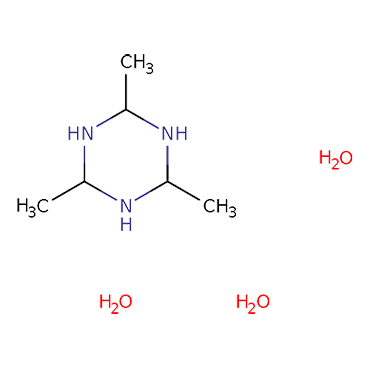 Acetaldehyde ammonia trimer