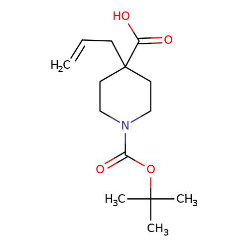 4-Allyl-1-boc-piperidine-4-carboxylic acid, 98%