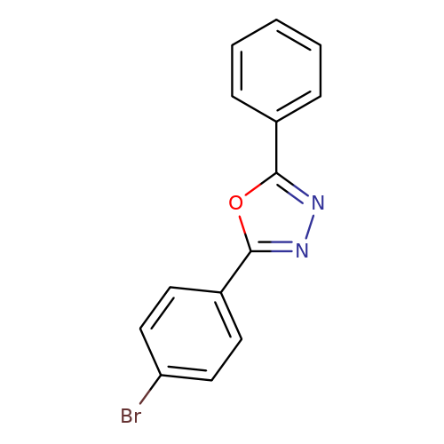 2-(4-Bromophenyl)-5-phenyl-1,3,4-oxadiazole, 95%