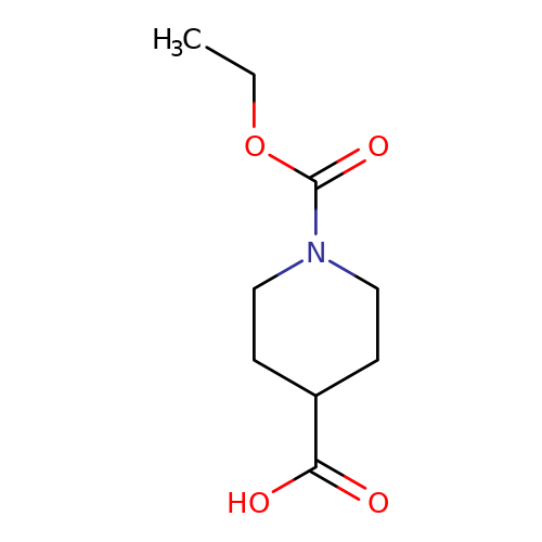 1-Ethoxycarbonylpiperidine-4-carboxylic acid, 97%