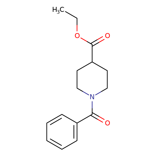 Ethyl 1-benzoyl-piperidine-4-carboxylate, 95%