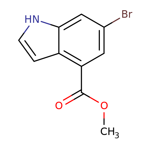 Methyl 6-bromoindole-4-carboxylate, 95% (HPLC)