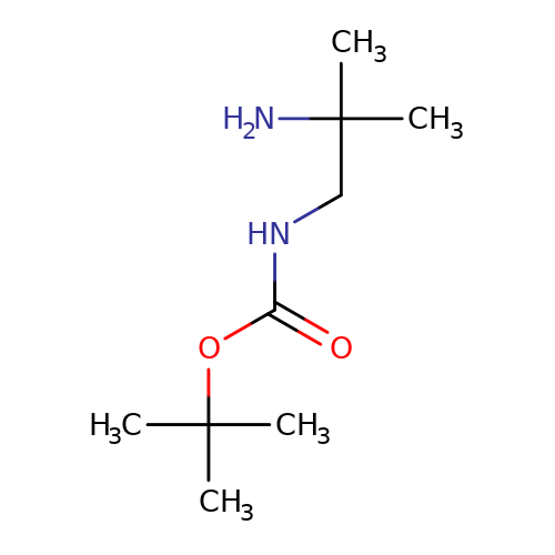 Tert-butyl 2-amino-2-methylpropylcarbamate, 98%