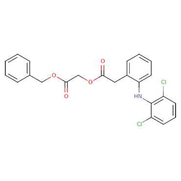 2-(Benzyloxy)-2-oxoethyl {2-[(2, 6-dichloro- phenyl) amino] phenyl} acetate