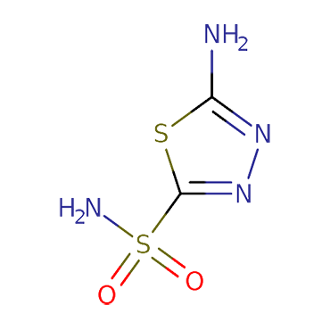 5-Amino-1,3,4-thiadiazole-2-sulfonamide