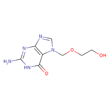 2-Amino-7-((2-hydroxyethoxy)methyl)-1H-purin-6(7H)-one