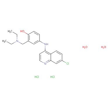 4-[(7-Chloro-4-quinolinyl)amino]-2-[(diethylamino)methyl]phenol Dihydrochloride Dihydrate