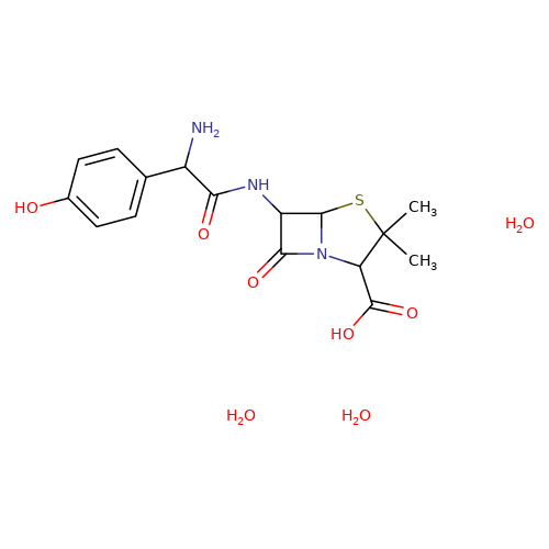 (4S)-2-[[[(2R)-2-Amino-2-(4-hydroxyphenyl)acetyl]amino] carboxymethyl]-5,5-dimethylthiazolidine-4-carboxylic acid