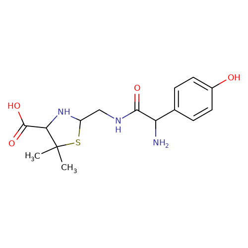 (2RS,4S)-2-[[[(2R)-2-Amino-2-(4-hydroxyphenyl)acetyl]amino] methyl]-5,5-dimethylthiazolidine-4-carboxylic acid formate