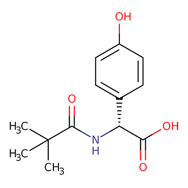 (2R)-2-[(2,2-Dimethylpropanoyl)amino]-2-(4-hydroxyphenyl)acetic acid