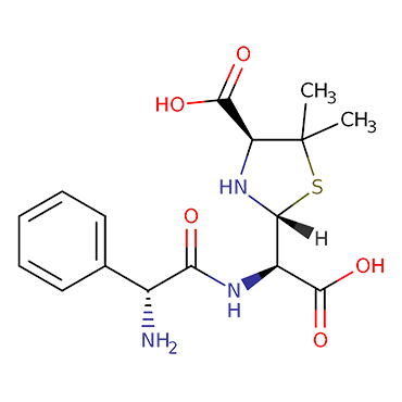 (2R)-(2R)-2-Phenylglycyl-2-[(2R,4S)-4-carboxy-5,5-dimethyl-2-thiazolidinyl]glycine