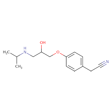 {4-[2-Hydroxy-3-(propan-2-ylamino)propoxy]- phenyl} acetonitrile