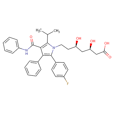 (3R,5R)-7-[2-(4-Fluorophenyl)-3-phenyl-4-(phenylcarbamoyl)-5-propan-2-yl-1H-pyrrol-1-yl]-3,5-dihydroxyheptanoic acid