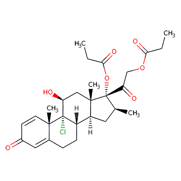 9α-Chloro-16β-methylprednisolone 17,21-dipropionate