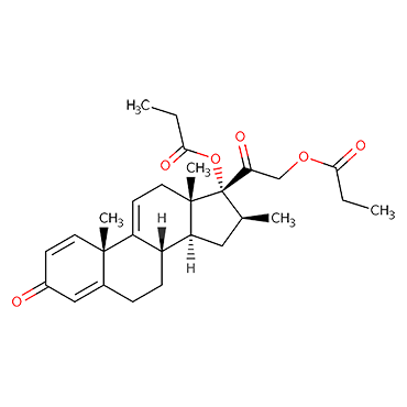 (16β)-16-Methyl-17,21-bis(1-oxopropoxy)pregna-1,4,9(11)-triene-3,20-dione