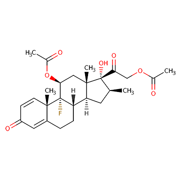 (11β,16β)-11,21-Bis(acetyloxy)-9-fluoro-17-hydroxy-16-methylpregna-1,4-diene-3,20-dione