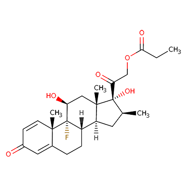 (11β,16β)-9-Fluoro-11,17-dihydroxy-16-methyl-21-(1-oxopropoxy)pregna-1,4-diene-3,20-dione