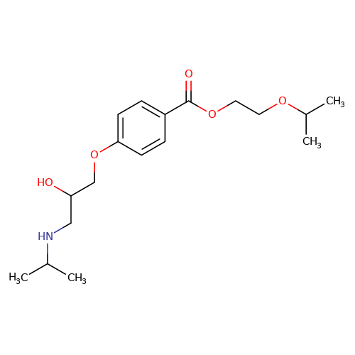 2-(Propan-2-yloxy)ethyl 4-{2-hydroxy-3-[(propan-2-yl)-amino]propoxy}benzoate