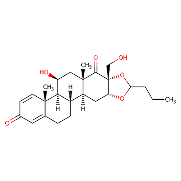 16α,17-[(1RS)-Butylidenebis(oxy)]-11β-hydroxy-17-(hydroxymethyl)-D-homoandrosta-1,4-diene-3,17a-dione