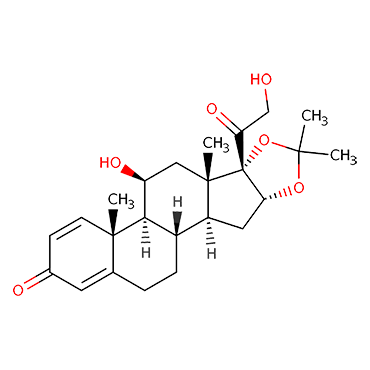 (11β,16α)-11,21-Dihydroxy-16,17-[(1-methylethylidene)bis(oxy)]pregna-1,4-diene-3,20-dione
