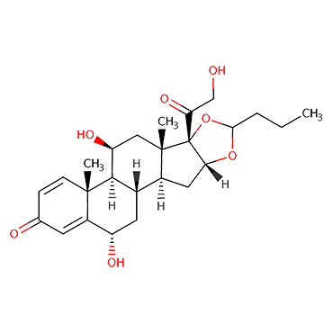 (6α,11β,16α)-16,17-[Butylidenebis(oxy)]-6,11,21-trihydroxypregna-1,4-diene-3,20-dione