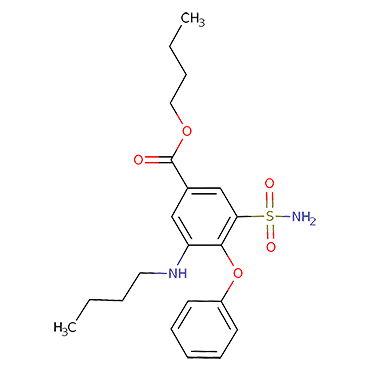 Butyl 3-(butylamino)-4-phenoxy-5-sulfamoylbenzoate