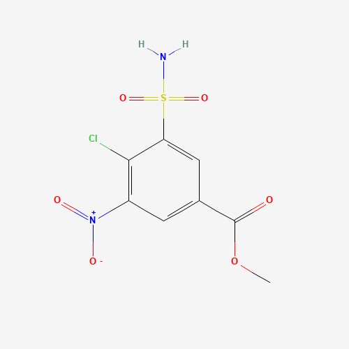 Methyl 4-chloro-3-nitro-5-sulfamoylbenzoate