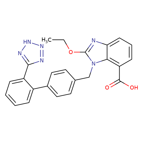 1-((2'-(1H-Tetrazol-5-yl)-[1,1'-biphenyl]-4-yl)methyl)-2-ethoxy-1H-benzo[d]imidazole-6-carboxylic acid