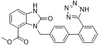 Methyl 1-[(2'-(1H-tetrazol-5-yl)-[1,1'-biphenyl]-4-yl)methyl]-2-hydroxy-1H-benzo[d]imidazole-6-carboxylate