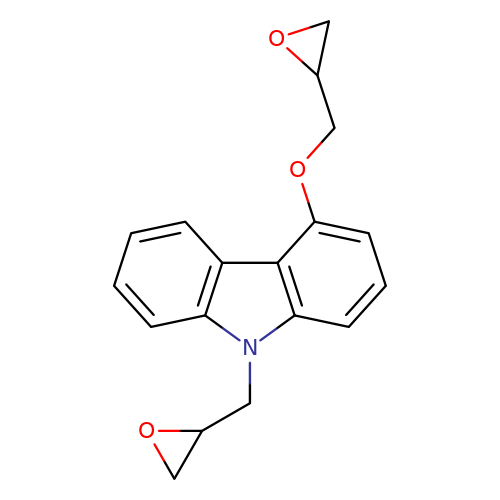 4-(Oxiran-2-ylmethoxy)-9-(oxiran-2-ylmethyl)-9H-carbazole