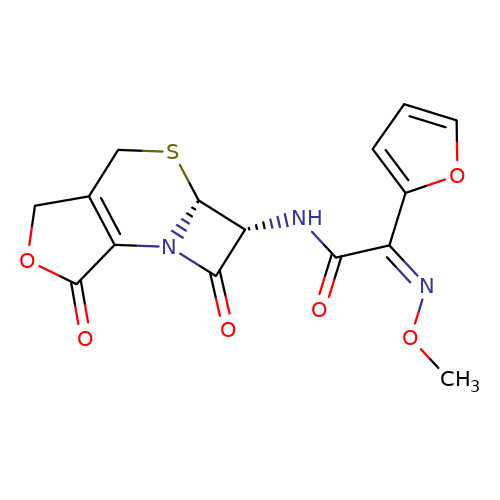 (Z)-N-((5aR,6R)-1,7-Dioxo-1,3,4,5a,6,7-hexahydroazeto[2,1-b]furo[3,4-d][1,3]thiazin-6-yl)-2-(furan-2-yl)-2-(methoxyimino)acetamide