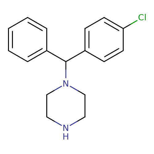 (RS)-1-[(4-Chlorophenyl)phenylmethyl]piperazine