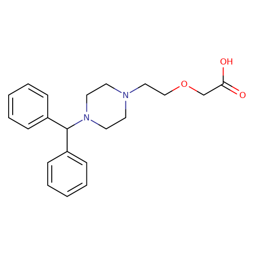 2-(2-(4-Benzhydrylpiperazin-1-yl)ethoxy)acetic acid