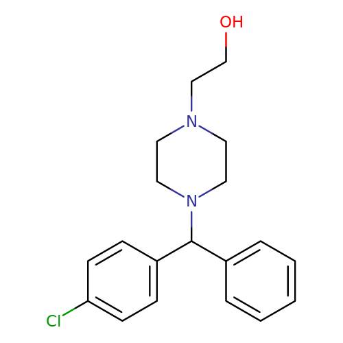 2-(4-((4-Chlorophenyl)(phenyl)methyl)piperazin-1-yl)ethanol