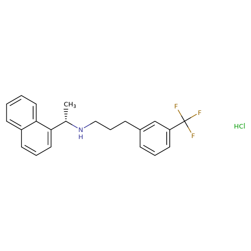 (S)-N-[1-(1-Naphthyl)ethyl]-3-[3-(trifluoromethyl)phenyl]propan-1-amine