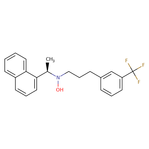 (R)-N-(1-(Naphthalen-1-yl)ethyl)-3-(3-(trifluoromethyl)phenyl)propan-1-amine oxide