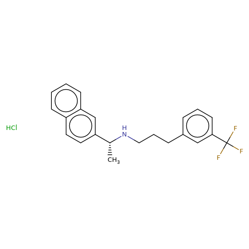 (R)-N-(1-(naphthalen-1-yl)ethyl)-3-(4-(trifluoromethyl)phenyl)propan-1-amine