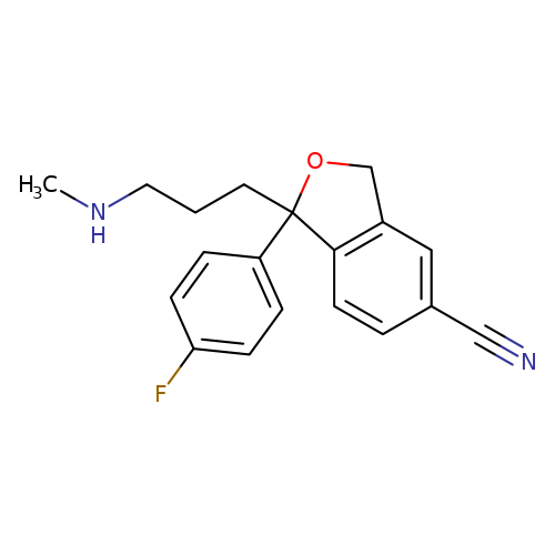 1-[3-(Dimethylamino)propyl]-1-(4-fluorophenyl)- 1,3-dihydro-2-benzofuran-5-carbonitrile