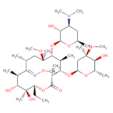 6-O-Methylerythromycin A (E)-9-(O-methyloxime)