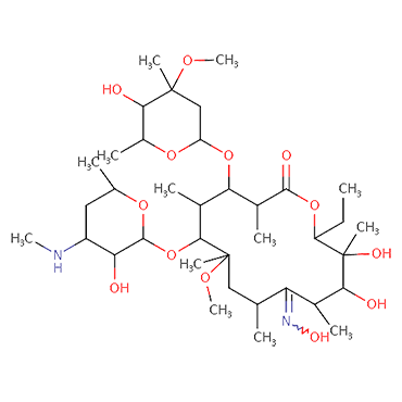 3″-N-Demethyl-6-O-methylerythromycin A (E)-9-oxime